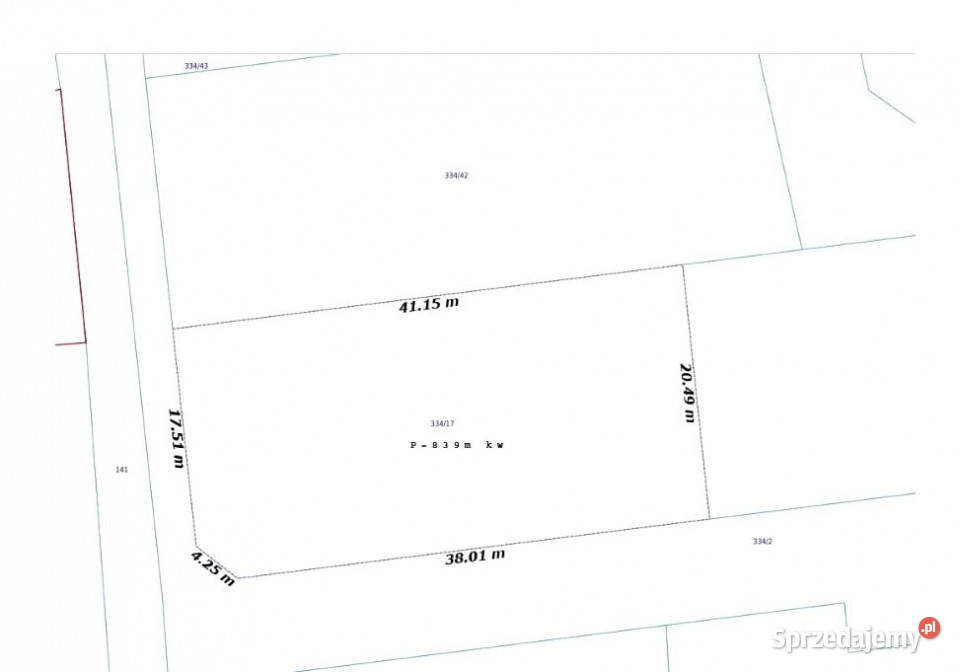 Działka budowlana morzem Mielenko Niegoszcz