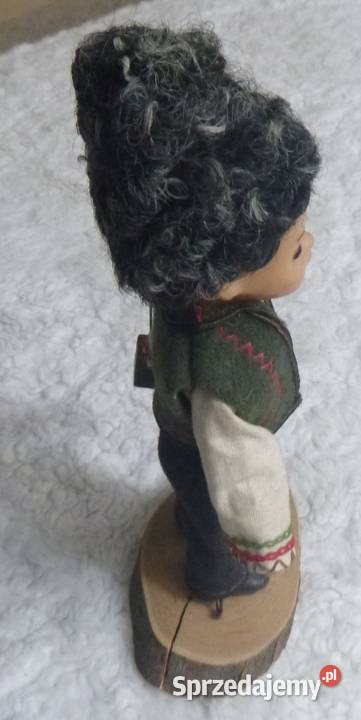 Mołdawska laleczka ludowa Chłopiec z Warszawa