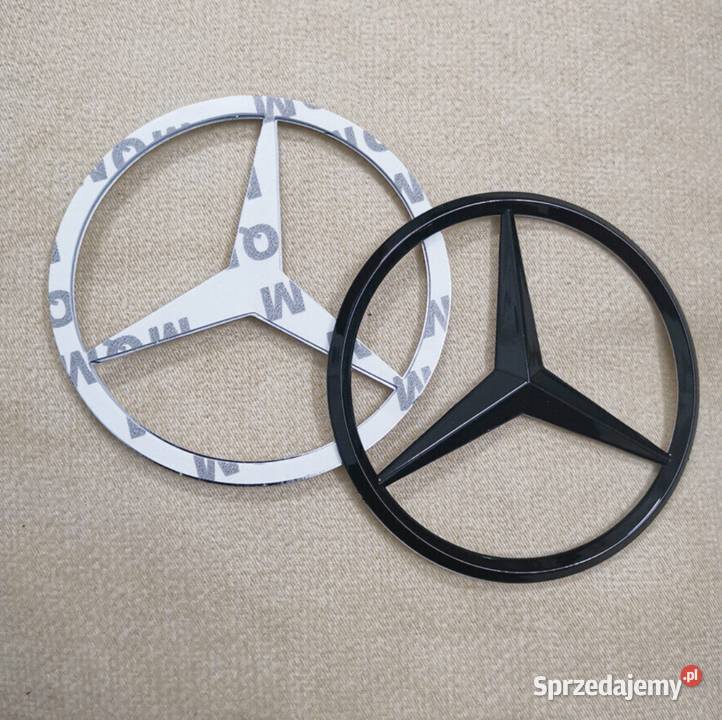 Emblemat Mercedes Benz znaczek gwiazdka czarny Słubice
