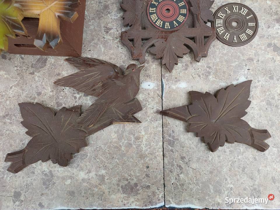 Zestaw części elementów do starych zegarów pomorskie Tczew