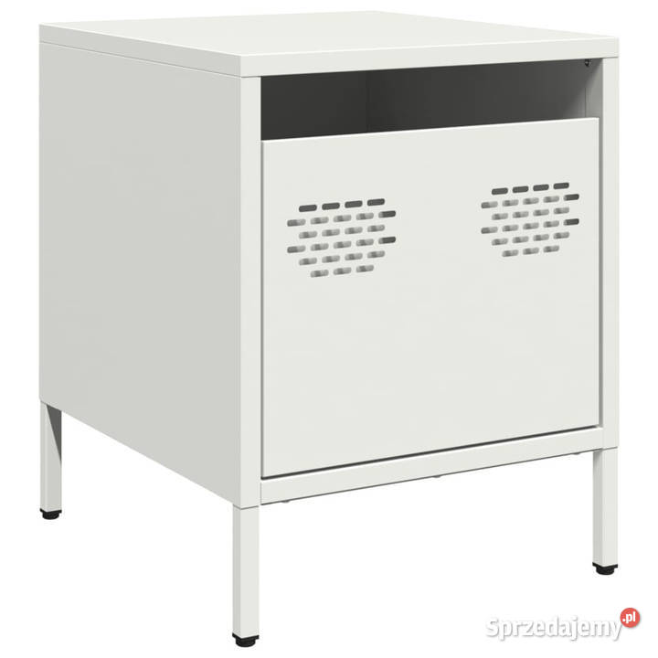 Szafka nocna biała 35x39x435 stal WM851254 Warszawa