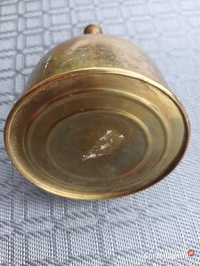 Stara oliwiarka z mosiądzu antyk Pozostałe Aleksandrów Łódzki