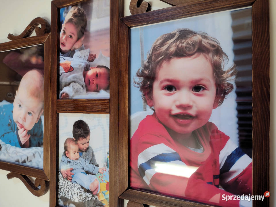 Drewniana Multirama Ramka Na Zdjęcia Galeria śląskie Bytom sprzedam