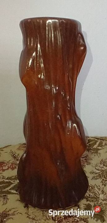 Wazon ceramiczny z okresu PRL wielkopolskie Krotoszyn