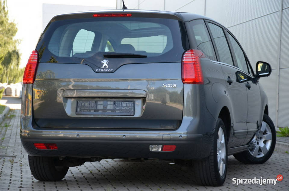 Peugeot 5008 Opłacony 16T Serwis Lift Navi 5008 łódzkie Kutno