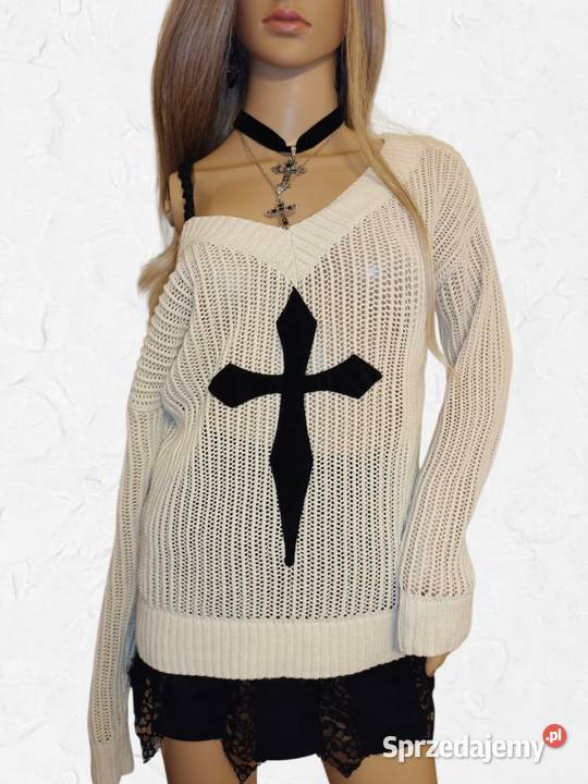 Gotycki sweter Swetry i golfy Bytom sprzedam