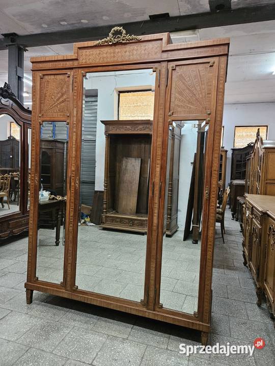 Stara francuska szafa empire Nowy Sącz