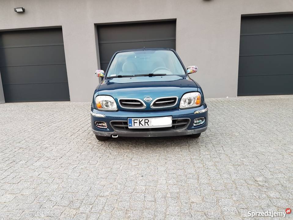 Nissan Micra K11 LIFT 10 LPG mały przebieg nieuszkodzony Krosno Odrzańskie