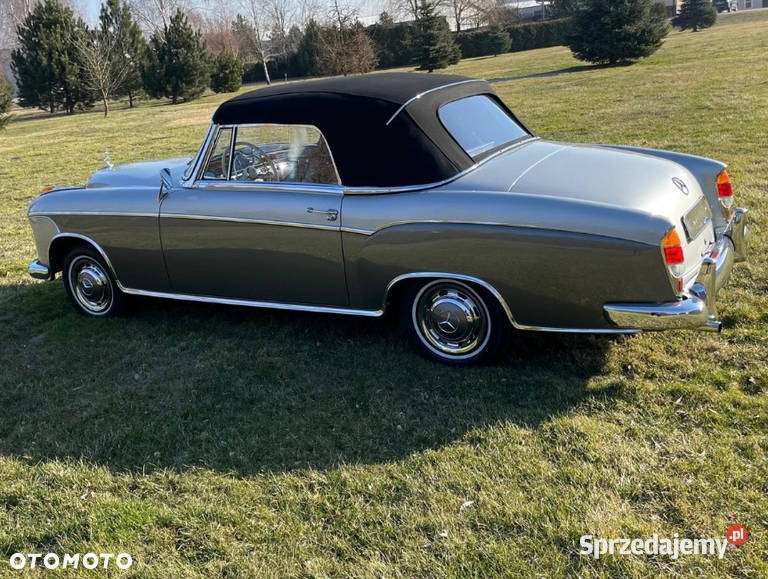 Mercedes ponton cabrio 220 z 1958 roku przednia osobowe Jarosław sprzedam