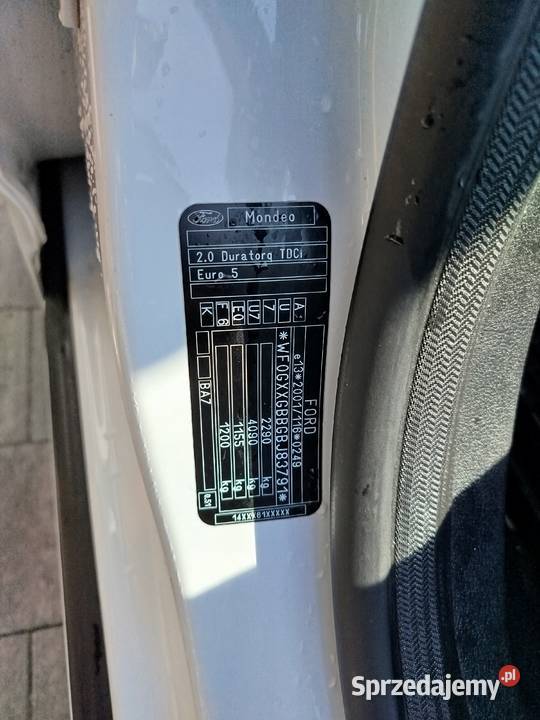 Ford mondeo mk4 lift 20tdci manual Convers