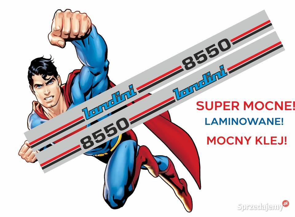 Naklejki Landini 8550 inne Bydgoszcz