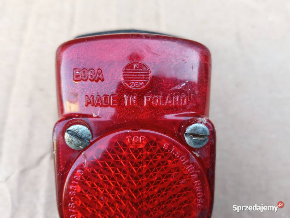 Lampa tył komar motorynka romet ogar oryginał Lampy tylne opolskie Kędzierzyn-Koźle