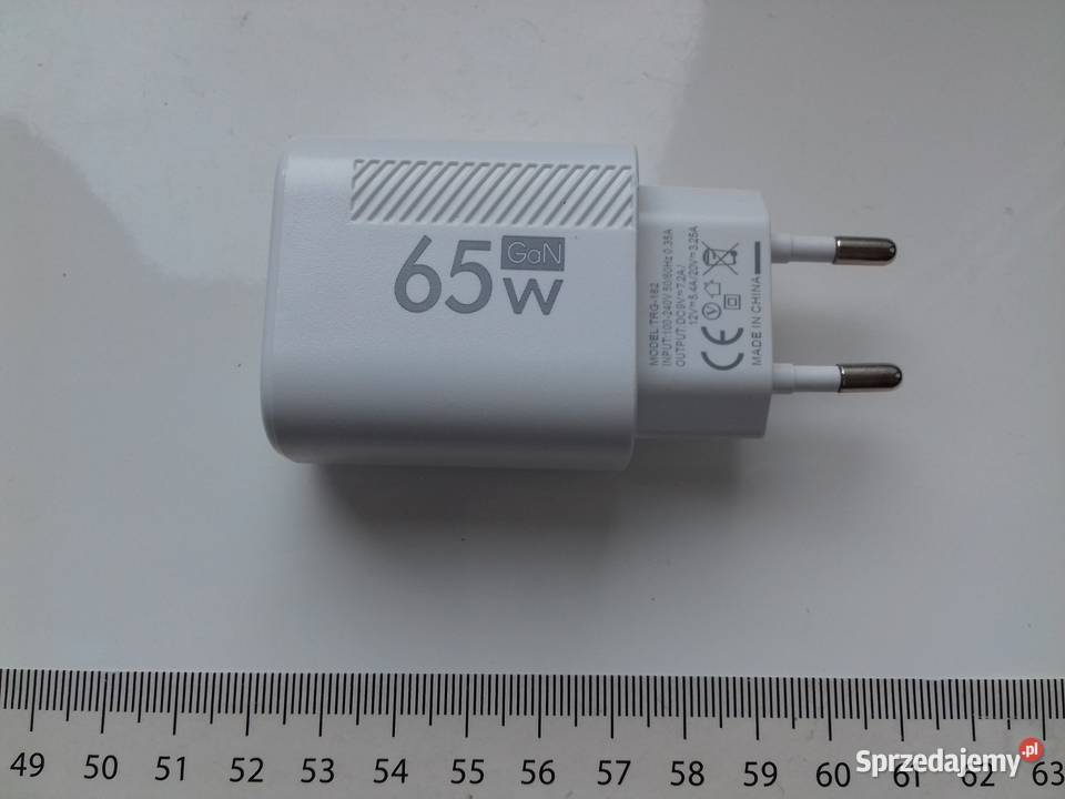 Ładowarka USB 12W 5V NOWA USBC USBA kolor biały Telefony i Akcesoria Bydgoszcz