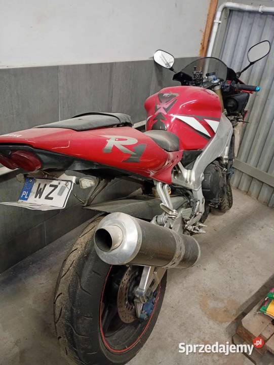 Yamaha R1 zarejestrowana do poprawek mazowieckie Mińsk Mazowiecki