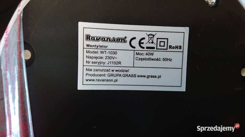 Wiatrak Wentylator Nowy Władysławowo