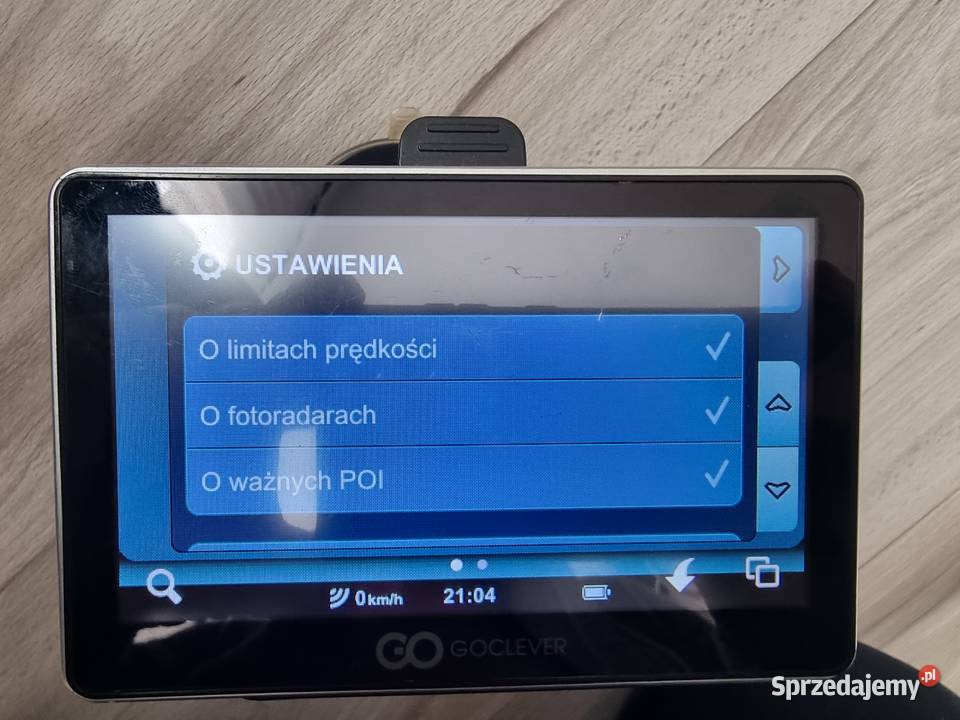 Sprawna Nawigacja GPS GoClever NAVIO 505 Uchwyt Sosnowiec