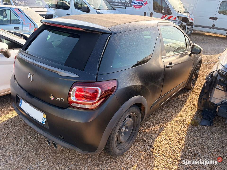 DS DS 3 Cabrio Performance 16 THP 208 Black łódzkie Łódź