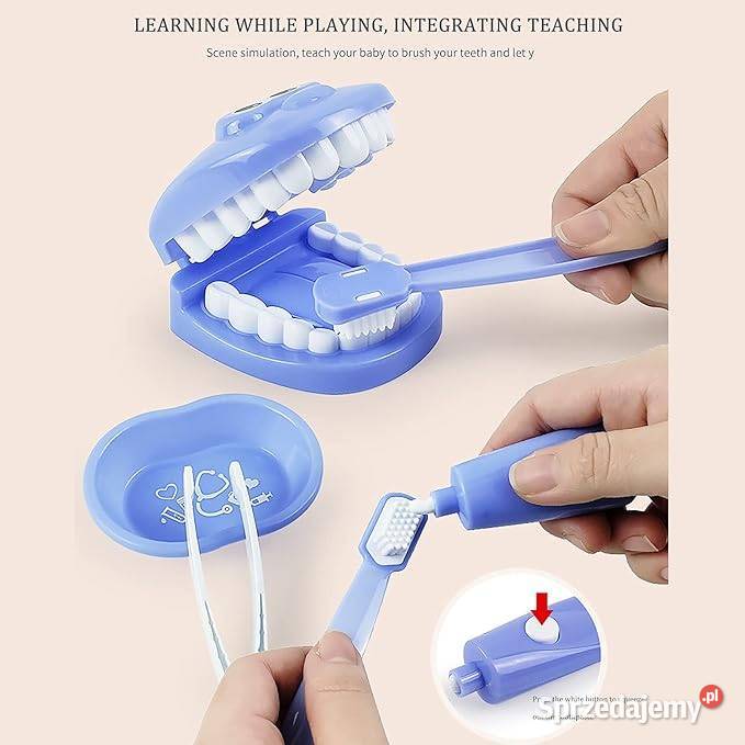 Edukacyjny zestaw dentystyczny do nauki mycia