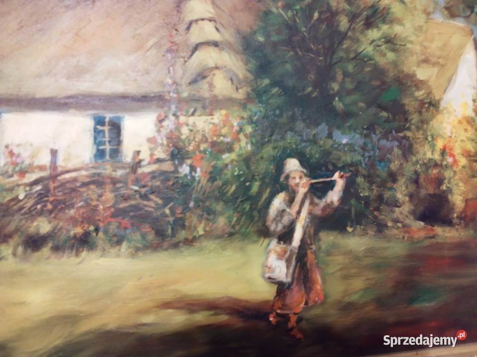 Obraz olejny Zbigniewa Ryszarda Abrama Jelenia Góra