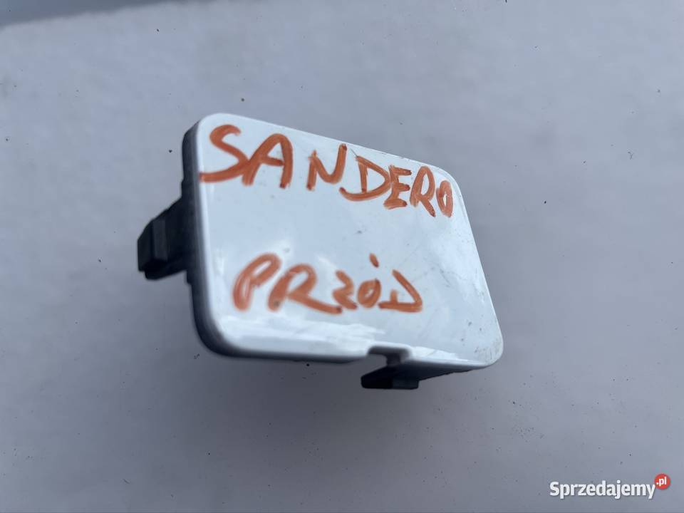 DACIA SANDERO II LIFT ZAŚLEPKA HAKA HAK ZDERZAK Pozostałe wielkopolskie Międzychód