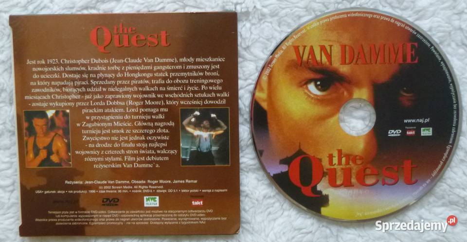 Film DVD The Quest mazowieckie Warszawa