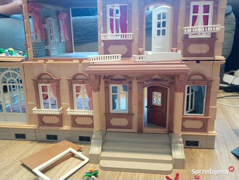 Playmobil zamek domek wiktorianski mebelki Klocki