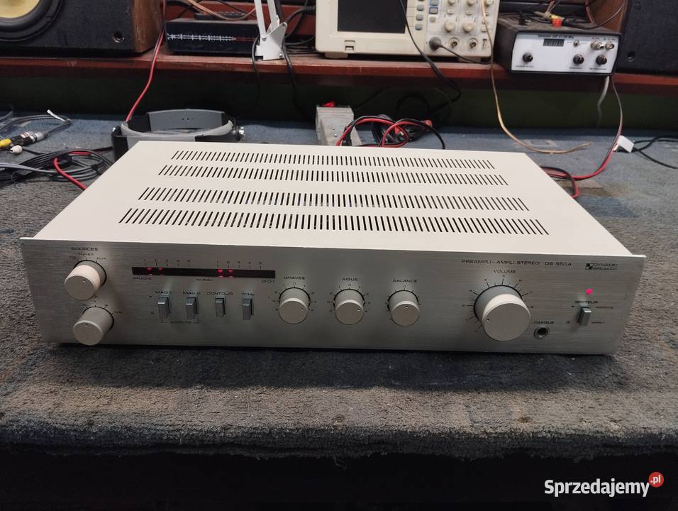 Wzmacniacz Dynamic Speaker Unitra export DS 550A