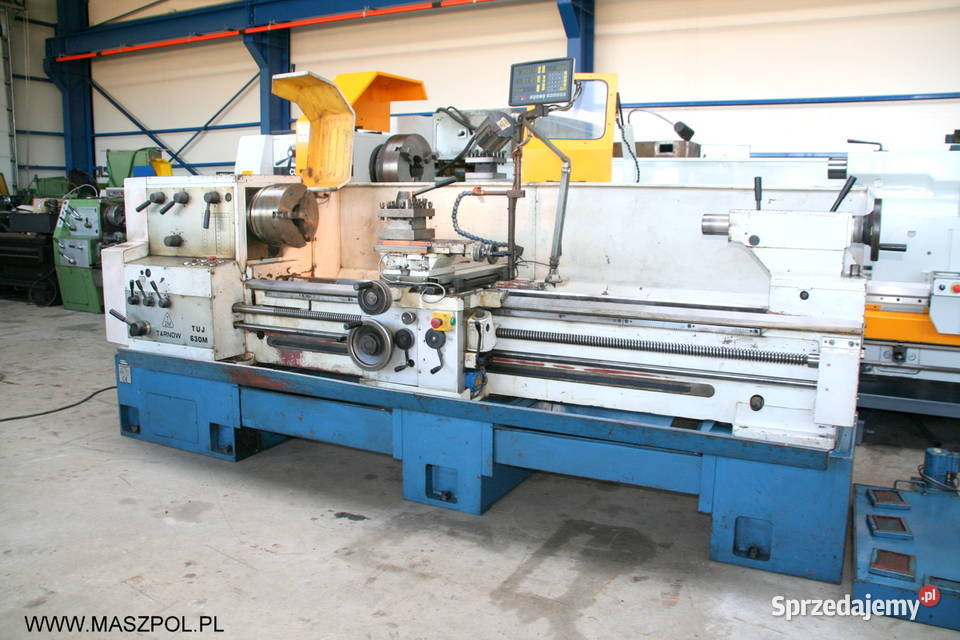 Tokarka TUJ 630 M x 2000 stan techniczny Tokarka Głowno