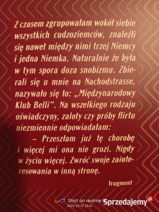 Nigdy nie wyjdę mąż Czajka Stachowicz książki Rok wydania 2002 Warszawa