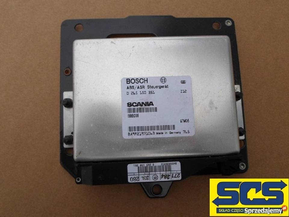 SCANIA KOMPUTER STEROWNIK MODUŁ ABS ASR Bieleń
