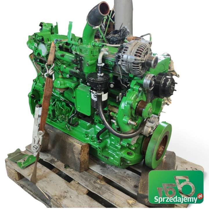 John Deere 6068 68L Silnik John Deere 6150R Silnik i osprzęt Wilkowo sprzedam