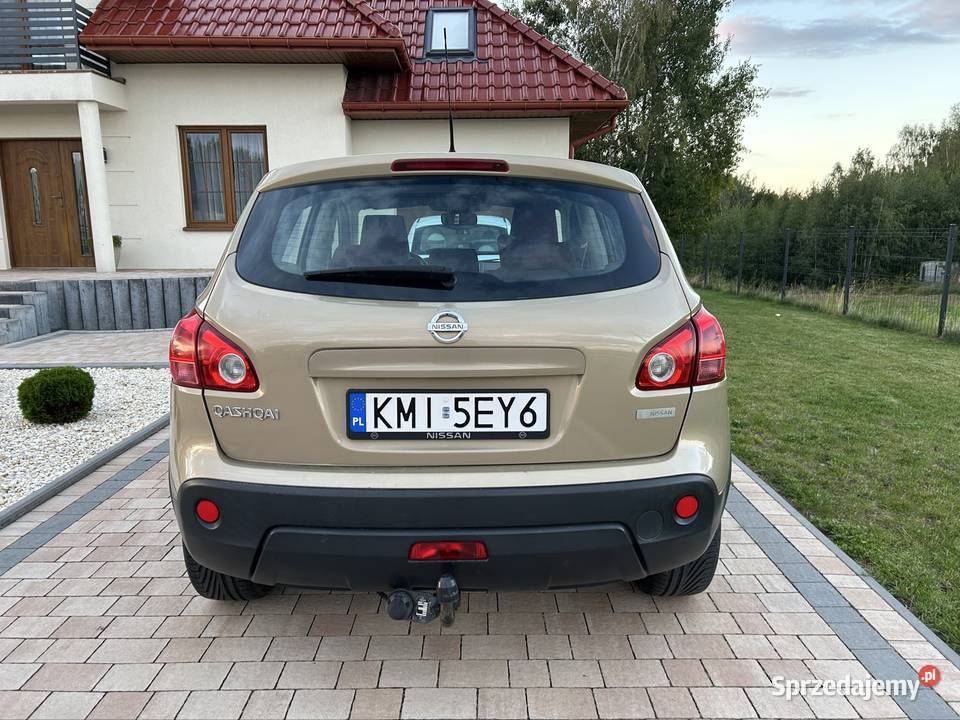 Nissan Qashqai 2007r 16 Benzyna 115 aluminiowe felgi Qashqai