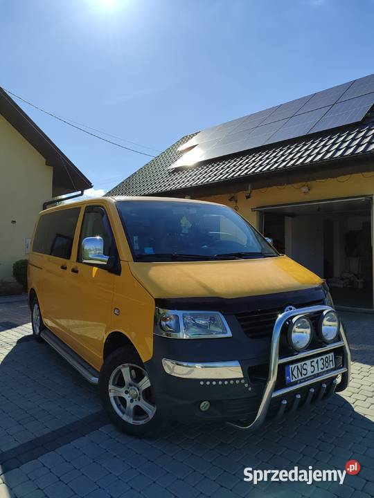 Vw T5 Caravelle 2003 19 TDI światła do jazdy dziennej małopolskie