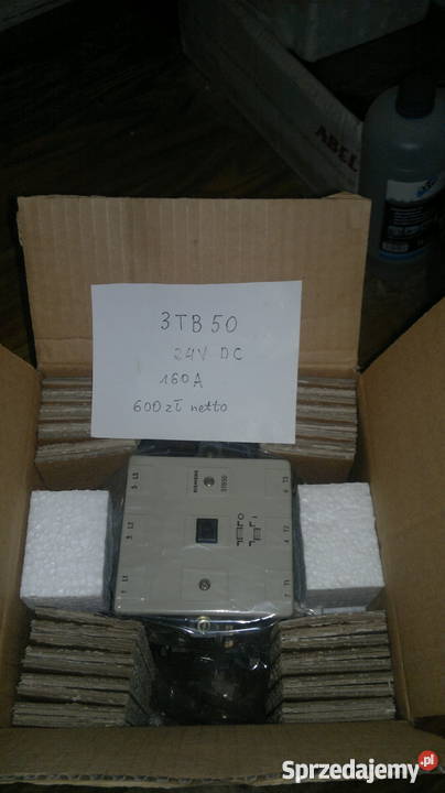 Stycznik 3TB50 Siemens 24V DC 160A 17OBB4 Dąbrowa Górnicza