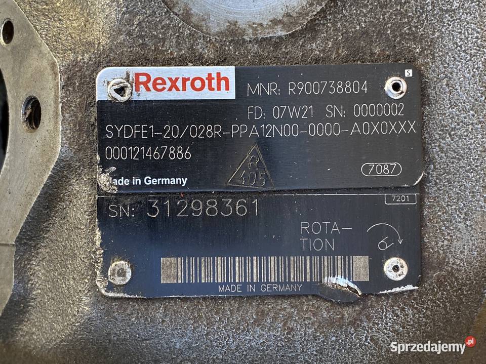 Pompa Hydrauliczna Rexroth SYDFE1 20