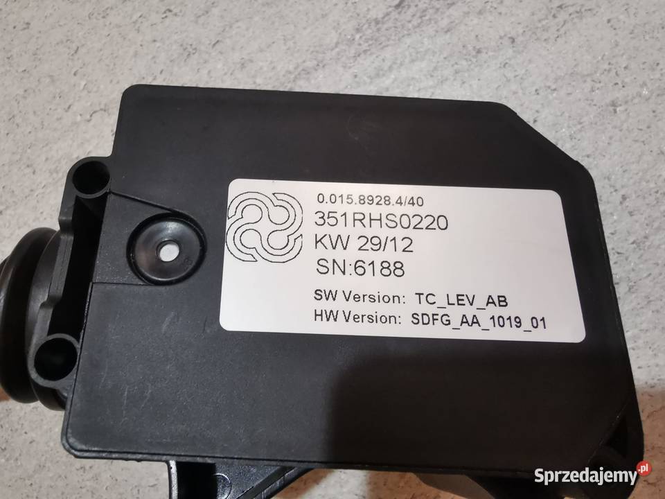 Manetka Dźwignia rewersu Deutz Same Lamborghini