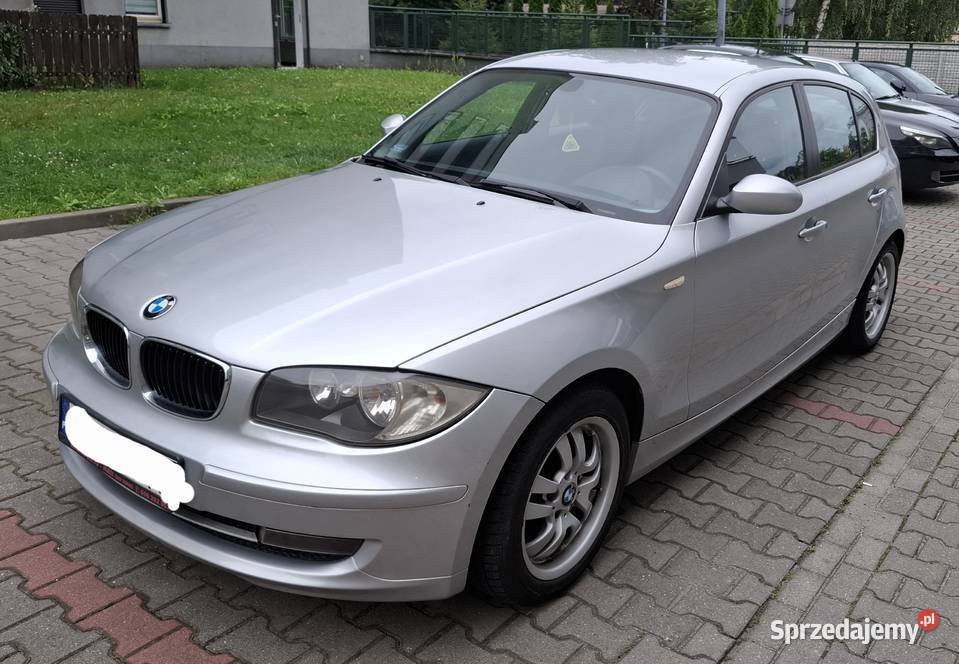 2008 BMW 118d automatyczna skrzynia biegów lakier metallic Kraków sprzedam