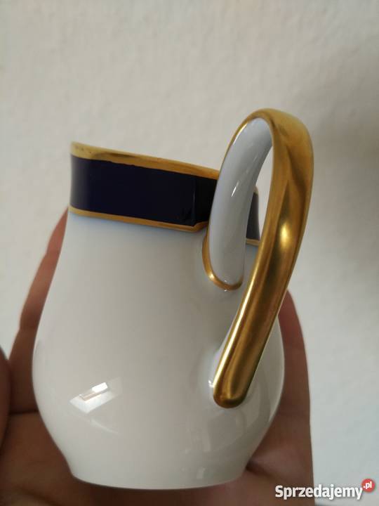 Mlecznik i filiżanka kobaltowa porcelana sprzedam
