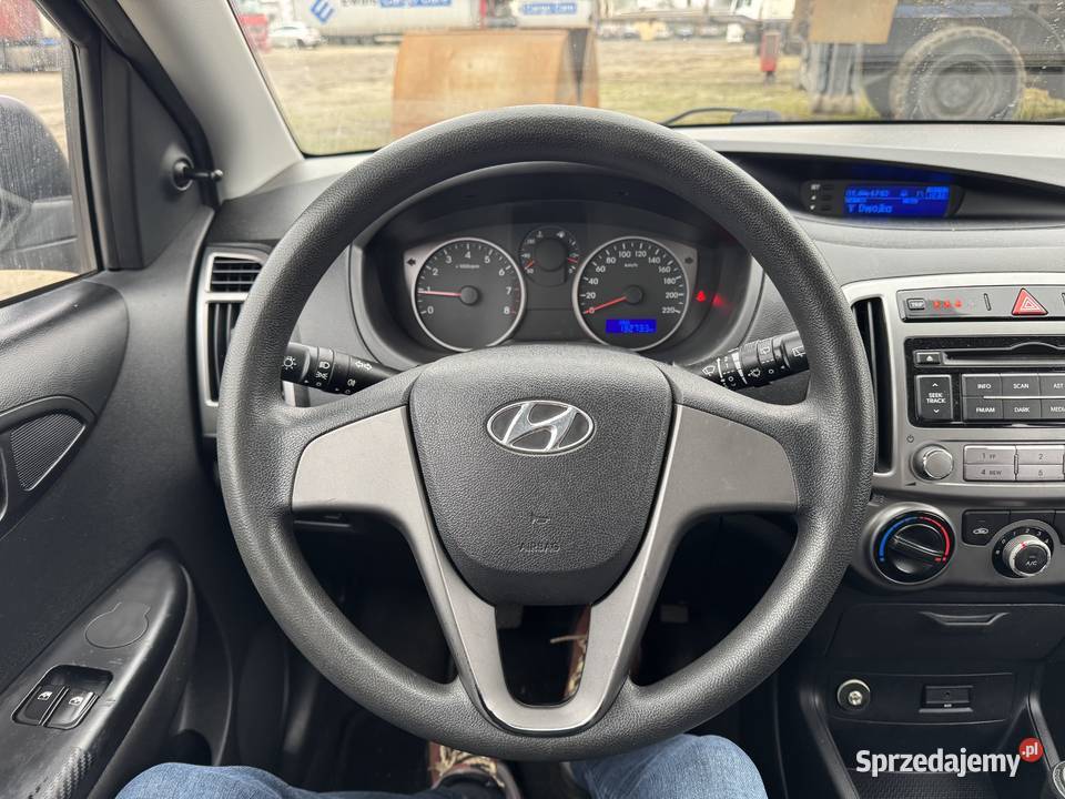 Hyundai i20 125 BENZYNA Zarejestrowany Długie nieuszkodzony Konin
