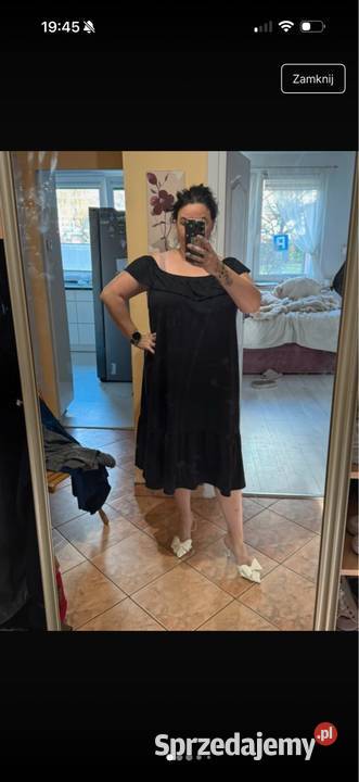 Sukienka midi Plus Size