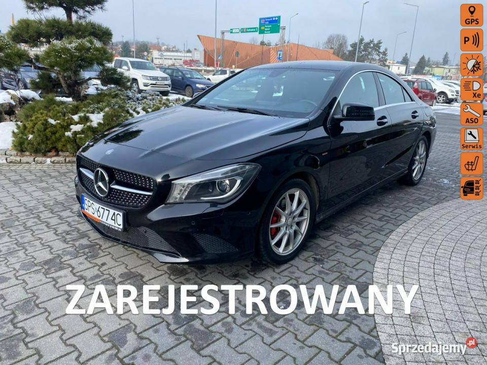 Mercedes CLA 180 LED bixenon podgrz fot android bluetooth śląskie Żory sprzedam