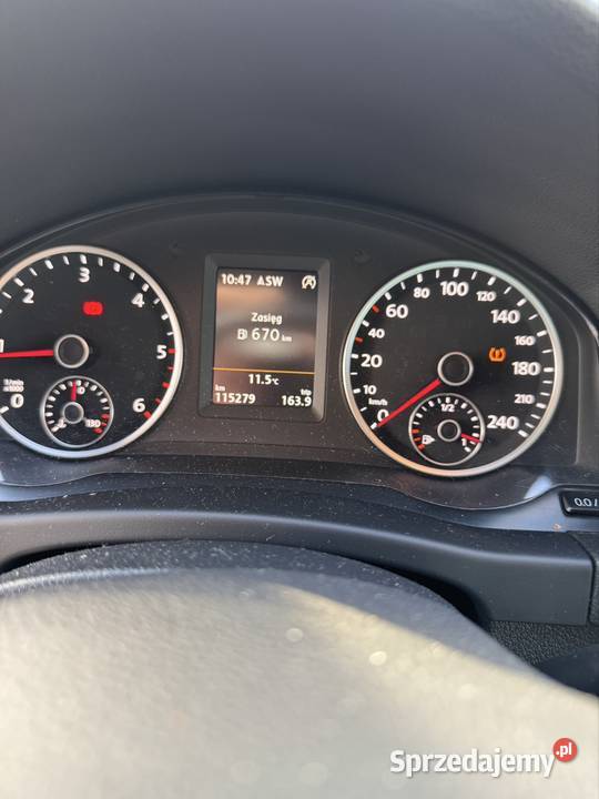 VW Tiguan 20 TDI niski przebieg nieuszkodzony Kościerzyna