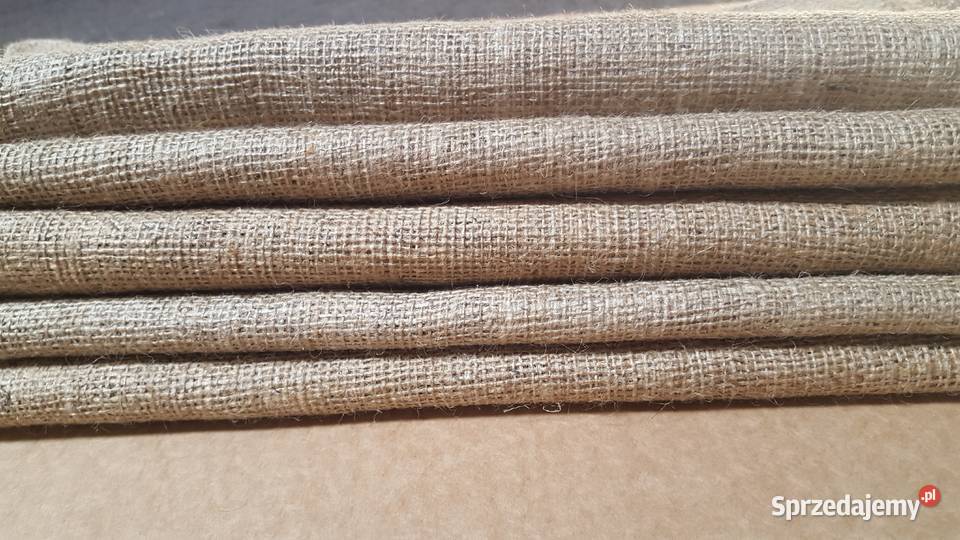 Polski MOCNY Worek jutowy 50x85 NATURALNA JUTA Rzeszotary sprzedam