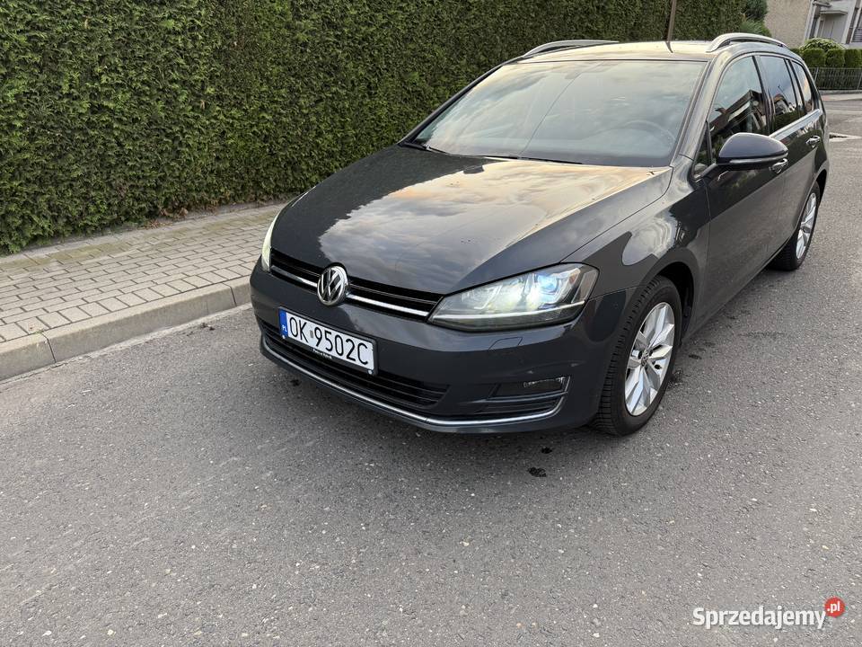 Volkswagen Golf 20 TDI Highline DSG Kombi nowa czujnik deszczu opolskie Kędzierzyn-Koźle