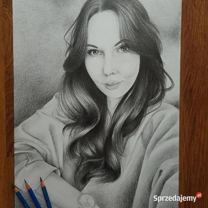 Portret ze zdjęcia duży format Kraków sprzedam