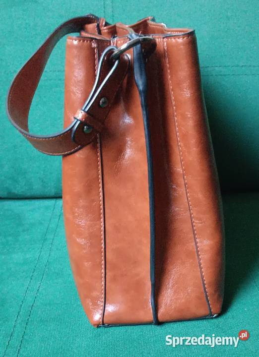 Ines Delaure torebka brązowa nowa Torby i torebki małopolskie Zbylitowska Góra