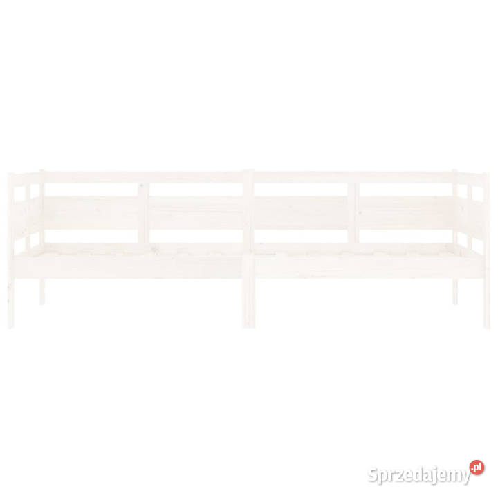 Łóżko dzienne białe lite drewno sosnowe 80x200 sprzedam