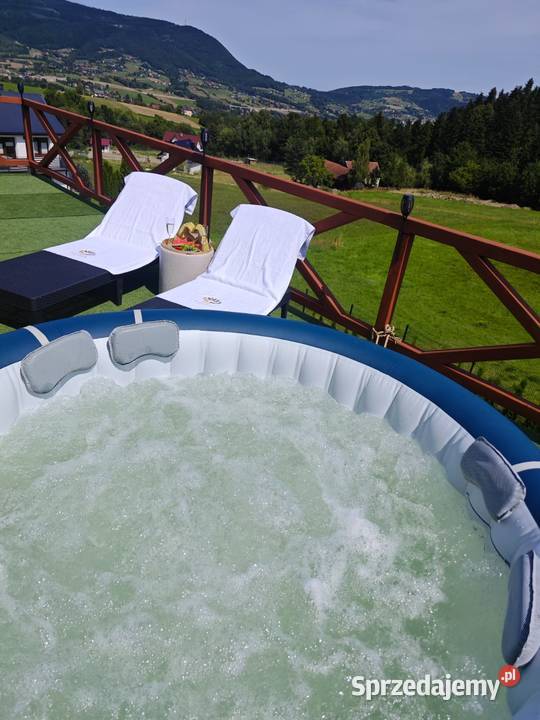 Wynajem domu saunajacuzzibania ruskabilard Męcina sprzedam