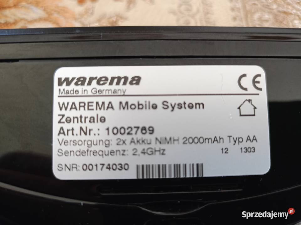 Centrala sterująca WAREMA WMS do rolet Rolety