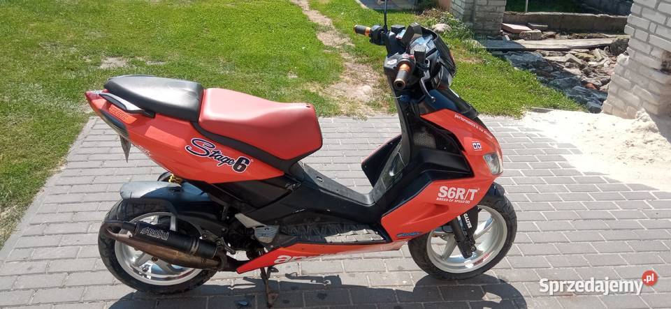Aprilia Sr factory 50 skończył się przegląd Górka Lubartowska